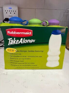 Vintage Rubbermaid Take Along Bottles